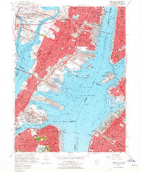 JERSEY CITY, NJ-NY HISTORICAL MAP GEOPDF