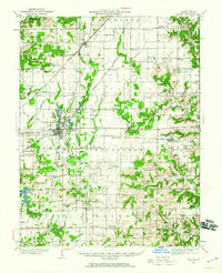 SALEM, IL HISTORICAL MAP GEOPDF 15X15 GR