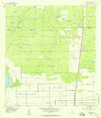YTURRIA, TX HISTORICAL MAP GEOPDF 7.5X7.