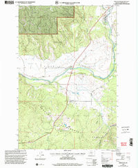 GREENOUGH, MT HISTORICAL MAP GEOPDF 7.5X
