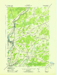 NORFOLK, NY HISTORICAL MAP GEOPDF 7.5X7.