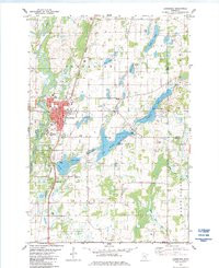 CAMBRIDGE, MN HISTORICAL MAP GEOPDF 7.5X