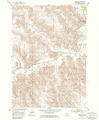 PIERRE SW, SD HISTORICAL MAP GEOPDF 7.5X