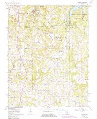 MAKANDA, IL HISTORICAL MAP GEOPDF 7.5X7.