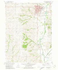 CLARINDA SOUTH, IA HISTORICAL MAP GEOPDF