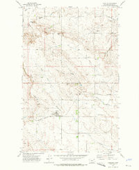 PEERLESS, MT HISTORICAL MAP GEOPDF 7.5X7