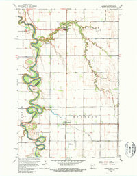CLIMAX, MN-ND HISTORICAL MAP GEOPDF 7.5X