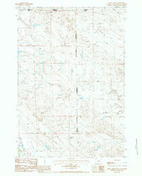 GRAVEL DRAW, WY-SD-MT HISTORICAL MAP GEO