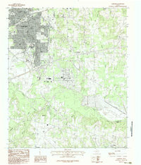LAKEPORT, TX HISTORICAL MAP GEOPDF 7.5X7