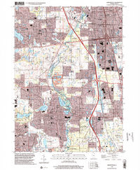 LIBERTYVILLE, IL HISTORICAL MAP GEOPDF 7