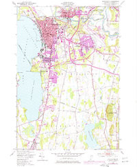 BURLINGTON, VT HISTORICAL MAP GEOPDF 7.5