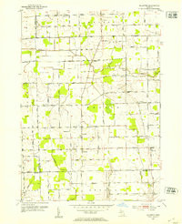 ALLENTON, MI HISTORICAL MAP GEOPDF 7.5X7