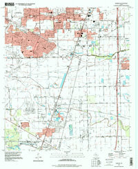 ALMEDA, TX HISTORICAL MAP GEOPDF 7.5X7.5
