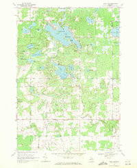 SAGE LAKE, MI HISTORICAL MAP GEOPDF 7.5X