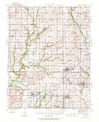 CHEROKEE, KS HISTORICAL MAP GEOPDF 15X15