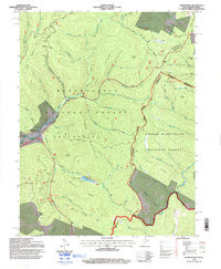 THORNWOOD, WV-VA HISTORICAL MAP GEOPDF 7