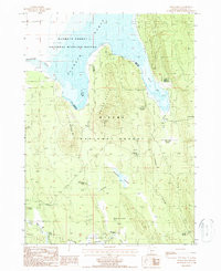 WOCUS BAY, OR HISTORICAL MAP GEOPDF 7.5X