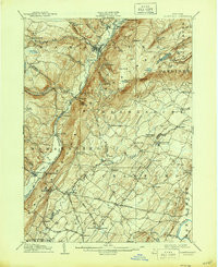 ELLENVILLE, NY HISTORICAL MAP GEOPDF 15X
