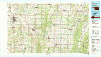 SHAWNEE, OK HISTORICAL MAP GEOPDF 30X60