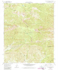 SAN GORGONIO MOUNTAIN, CA HISTORICAL MAP