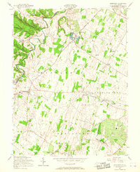 MIDDLEWAY, WV HISTORICAL MAP GEOPDF 7.5X