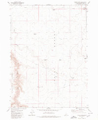 POISON BUTTE, ID HISTORICAL MAP GEOPDF 7