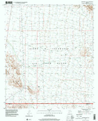 DEADMAN GAP, AZ HISTORICAL MAP GEOPDF 7.