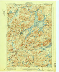 CRANBERRY LAKE, NY HISTORICAL MAP GEOPDF