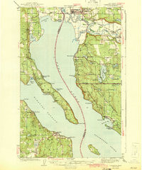 STANWOOD, WA HISTORICAL MAP GEOPDF 15X15