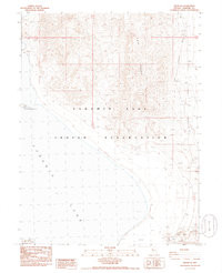 NIXON NW, NV HISTORICAL MAP GEOPDF 7.5X7