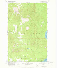 PRIEST LAKE NW, ID HISTORICAL MAP GEOPDF
