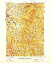 EAST BARRE, VT HISTORICAL MAP GEOPDF 15X