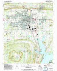 CONWAY, AR HISTORICAL MAP GEOPDF 7.5X7.5