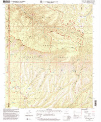 BALDY BILL POINT, AZ HISTORICAL MAP GEOP