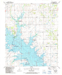 CORUM, OK HISTORICAL MAP GEOPDF 7.5X7.5