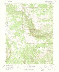 BROKEN RIB CREEK, CO HISTORICAL MAP GEOP