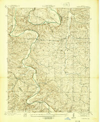 FLETCHER, MO HISTORICAL MAP GEOPDF 7.5X7
