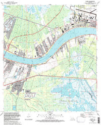 LULING, LA HISTORICAL MAP GEOPDF 7.5X7.5