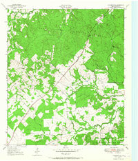 CROCKETT NE, TX HISTORICAL MAP GEOPDF 7.