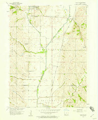 TABOR NE, IA HISTORICAL MAP GEOPDF 7.5X7
