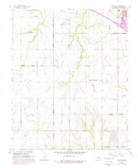 MINCO NE, OK HISTORICAL MAP GEOPDF 7.5X7