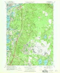 POCASSET, MA HISTORICAL MAP GEOPDF 7.5X7