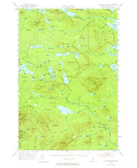 JO-MARY MOUNTAIN, ME HISTORICAL MAP GEOP
