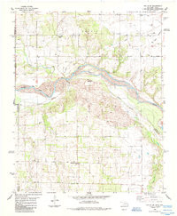 HOLLIS SW, OK-TX HISTORICAL MAP GEOPDF 7