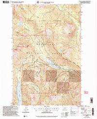 POLALLIE RIDGE, WA HISTORICAL MAP GEOPDF