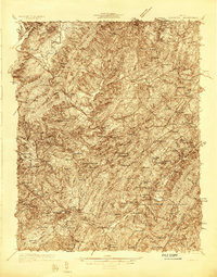 LEXINGTON, VA HISTORICAL MAP GEOPDF 15X1