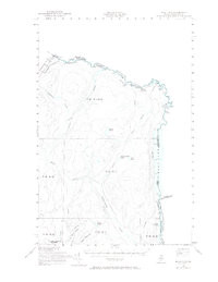 BEAU LAKE, ME HISTORICAL MAP GEOPDF 15X1
