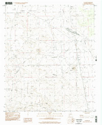 CUTTER, NM HISTORICAL MAP GEOPDF 7.5X7.5