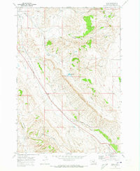 WADE, MT HISTORICAL MAP GEOPDF 7.5X7.5 G
