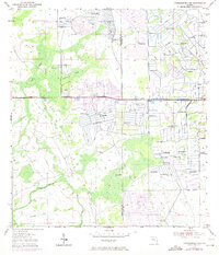 JERNIGANS POND, FL HISTORICAL MAP GEOPDF